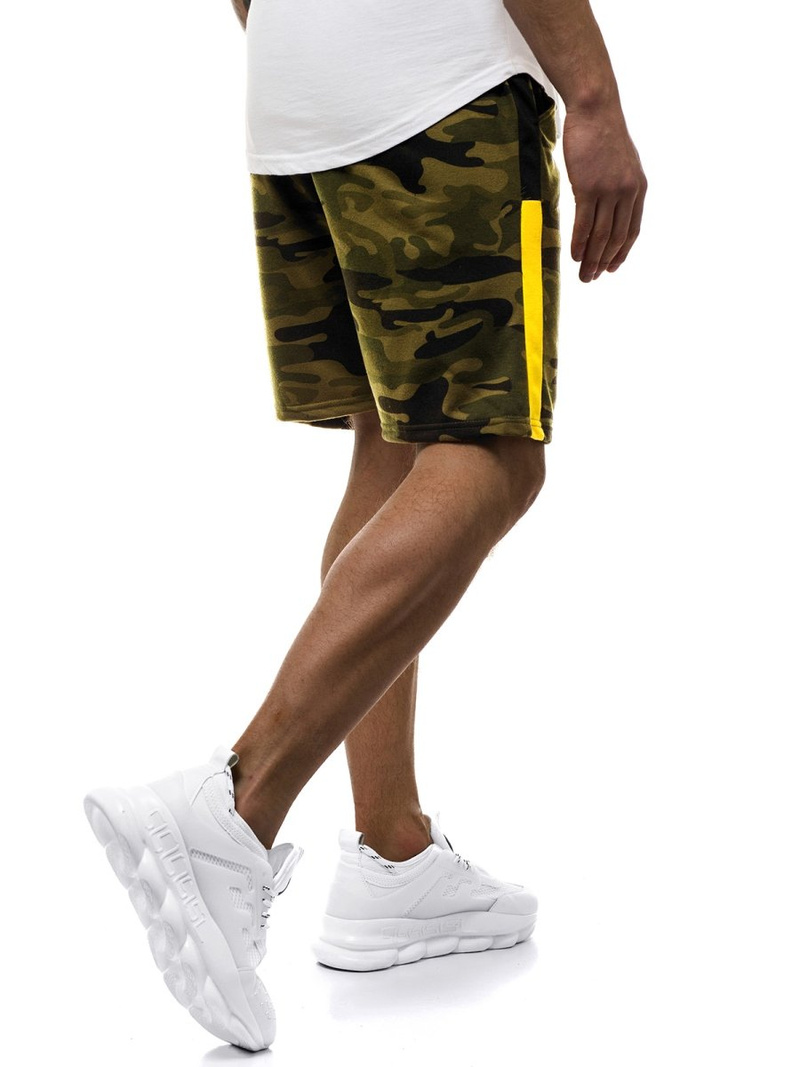 Moške kratke hlače zelene OZONEE JS/KK300160