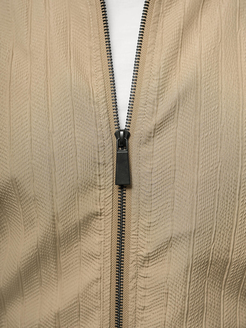 Moška prehodna jakna bež OZONEE O/7701