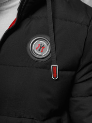 Moška zimska jakna črna OZONEE JS/84M3029/392