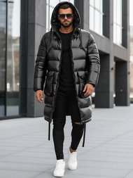 Moška zimska jakna črna OZONEE O/M3205Z