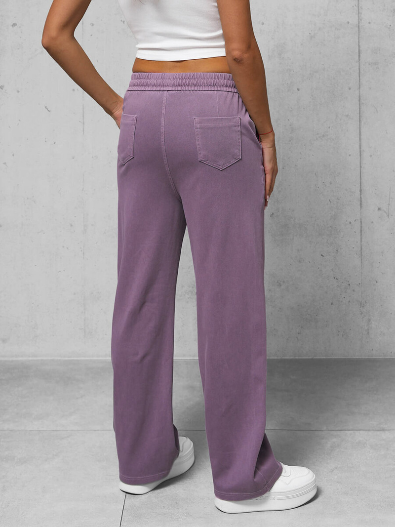 Ženske kavbojke vijolične OZONEE O/330098