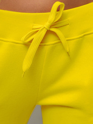 Ženske sportske hlače rumene OZONEE JS/CK01Z