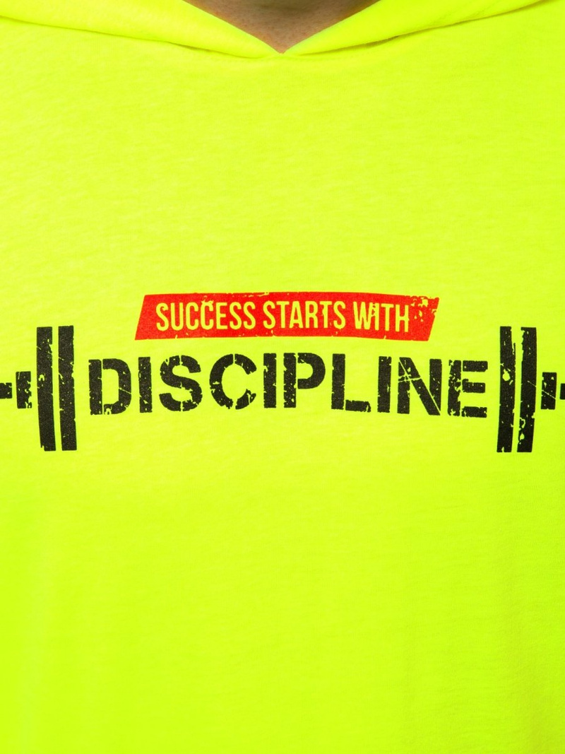 Moška majica brez rokavov rumeno-neon OZONEE MACH/M1211