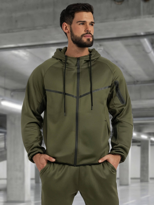 Moška trenirka kaki OZONEE JS/8C1966/29