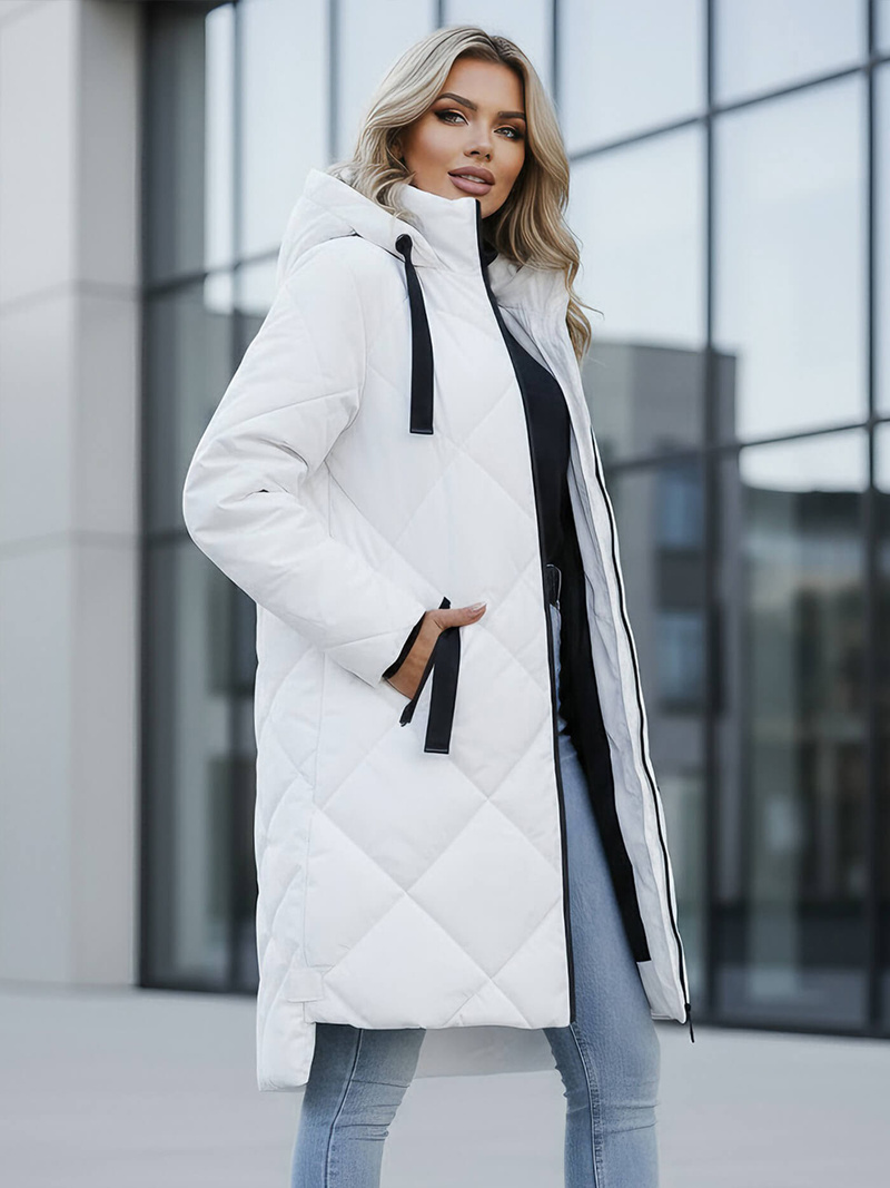 Ženska jakna bela OZONEE JS/5M3168/281Z