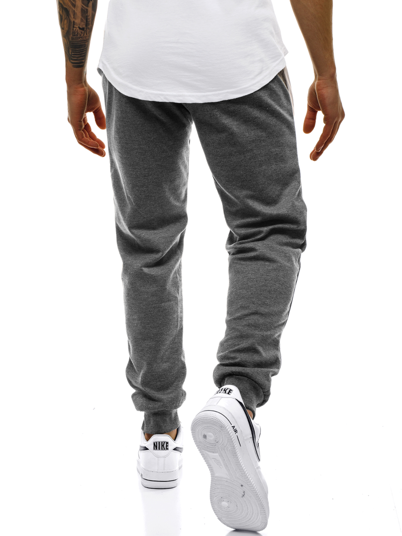 Moške športne hlače grafitne OZONEE JS/JZ11011