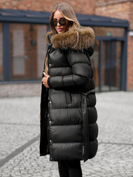 Ženska jakna črna OZONEE JS/5M3298/392Z