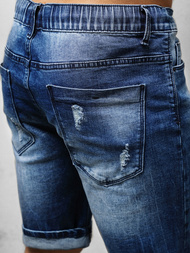 Moške Kratke Jeans Hlače Temno Modre OZONEE NB/MP0035BS