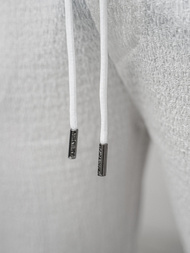 Moške športne hlače bele OZONEE O/K960SP