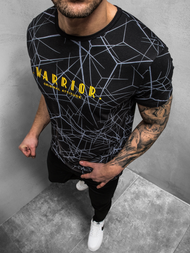 Moška majica črna OZONEE JS/SS10935Z