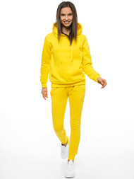 Ženske sportske hlače rumene OZONEE JS/CK01