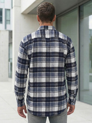 Moška srajca modra OZONEE V/V175Z