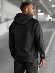 Moška trenirka črna OZONEE JS/8C1967/3