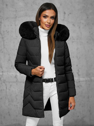 Ženska jakna črna OZONEE JS/16M9121/392