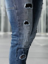 Moške kavbojke modre OZONEE NB/MP0050BZ