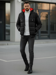 Moška jakna črna OZONEE JS/31M5003Z