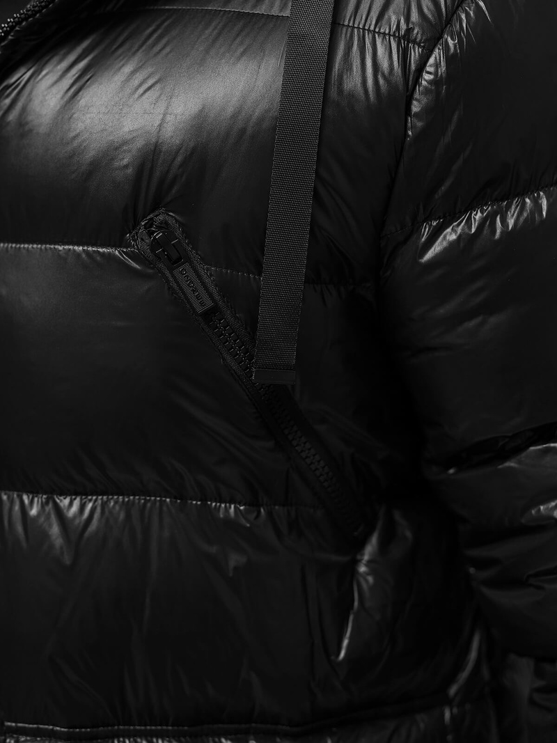 Moška zimska jakna črna OZONEE O/M3205Z