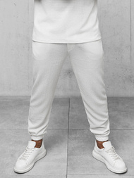 Moške športne hlače bele OZONEE O/K960SP