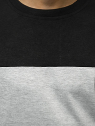 Moška jopa črno-grafitna OZONEE JS/JZ11036