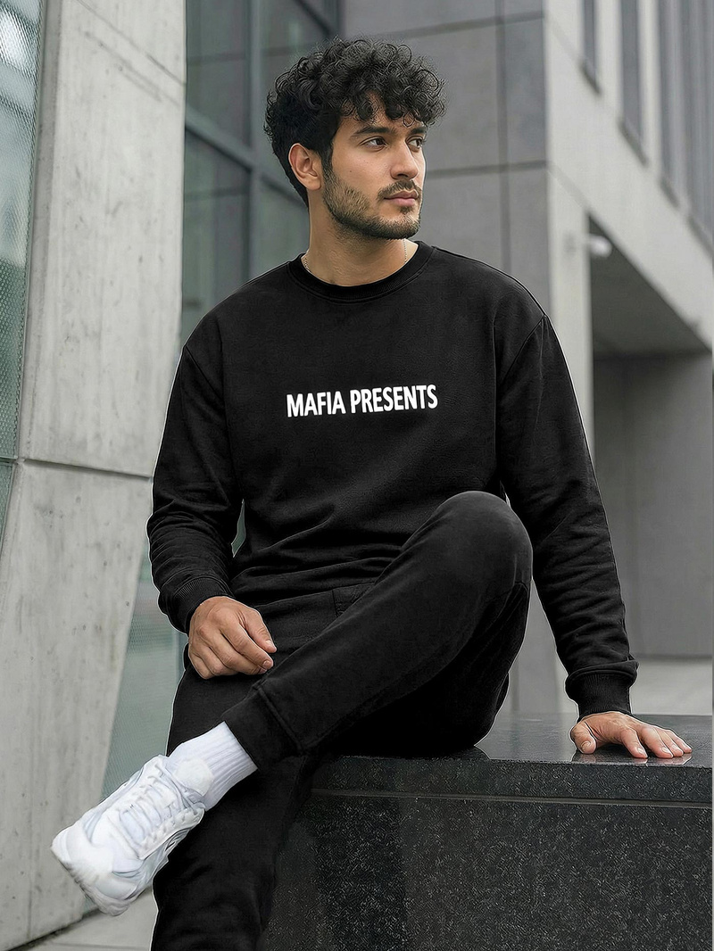 Moška jopa črna OZONEE JS/65B3919/3Z