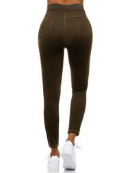 Ženske pajkice rjave OZONEE JS/1016/A14