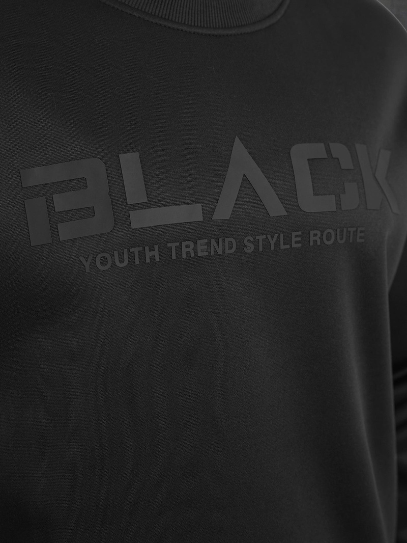 Moška jopa črna OZONEE JS/8B1992/3