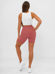 Kratke bordo ženske pajkice OZONEE JS/XY24026S