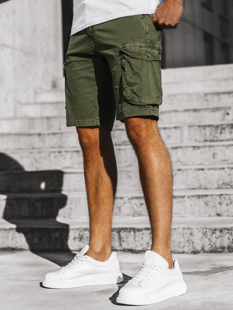 Moške kratke hlače zelene OZONEE JS/HH5011