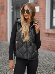 Ženski brezrokavnik črna OZONEE O/5M3235/392