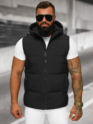 Moški brezrokavnik črni OZONEE JS/62M9516/392