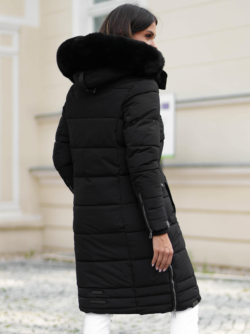 Ženska jakna črna OZONEE O/W377Z