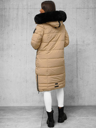 Ženska jakna bež OZONEE O/W377