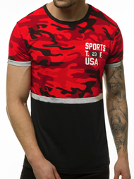 Moška majica rdeča OZONEE JS/SS10982