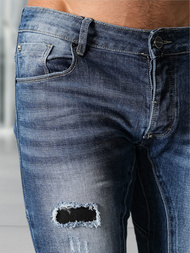 Moške kavbojke modre OZONEE NB/MP0050BZ