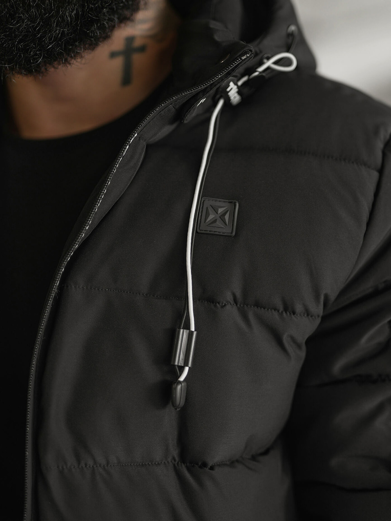 Moška jakna črna OZONEE JS/57M7502/392Z