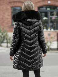 Ženska jakna črni OZONEE JS/16M9100/392Z