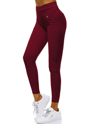 Ženske pajkice bordo OZONEE JS/1040/A6