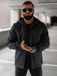 Moška softshell jakna črna OZONEE JS/27B6523/3Z