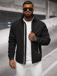 Moška softshell jakna s kapuco črna OZONEE JS/5M3105/392Z