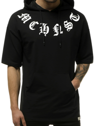 Moška jopa s kapuco črna OZONEE MACH/1183