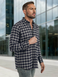 Moška srajca modra OZONEE V/V173