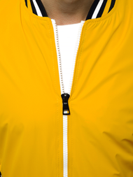 Moška bomber jakna rumena OZONEE N/6196