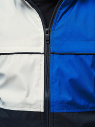 Moška prehodna jakna mornarsko modra OZONEE JS/84M3003/215