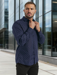 Moška srajca modra OZONEE V/V181