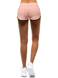 Ženske športne kratke hlače roza OZONEE Z/D1008