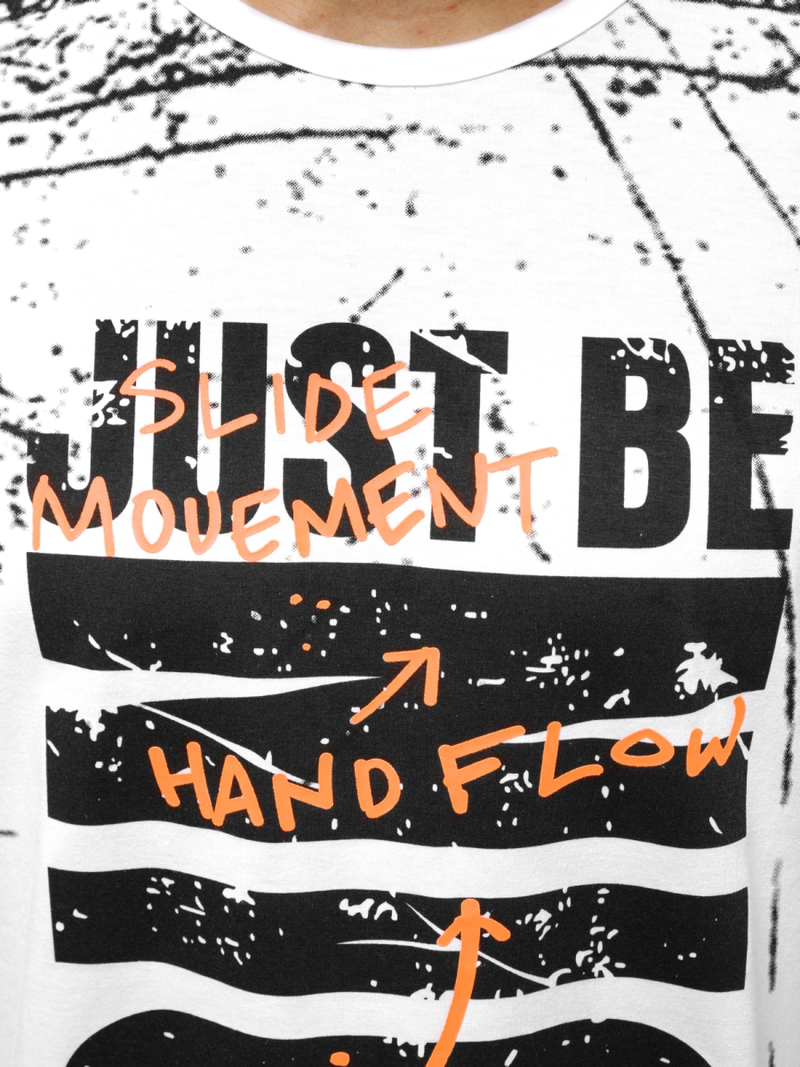 Moška majica bela OZONEE JS/KS1983Z