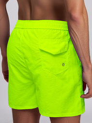 Moške kopalne kratke hlače rumeno-neon OZONEE JS/XL018/81Z
