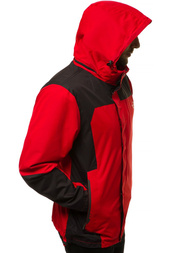 Moška prehodna jakna rdeča OZONEE MG/2512