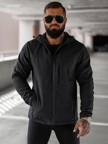 Moška softshell jakna črna OZONEE JS/27B6523/3Z