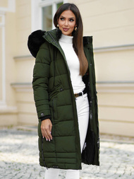 Ženska jakna kaki OZONEE O/W377Z